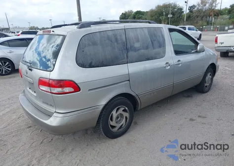 2002 Toyota Sienna Xle from USA, damaged, VIN 4T3ZF13C22U435263